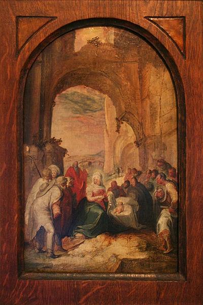Karel van Mander The Adoration of the Shepherds oil painting picture